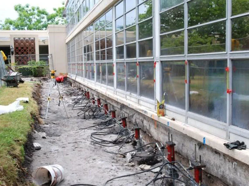 Steel Push Pier Installation (7)